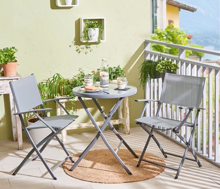 mejor set mesa y sillas para balcon