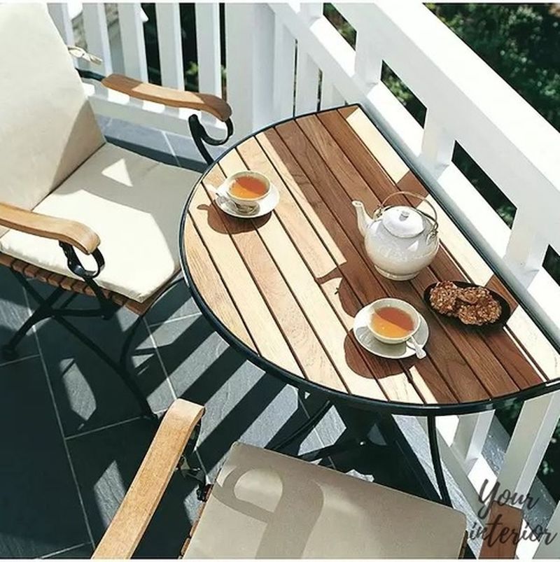 mejores ofertas mesa de balcon plegable